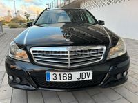 Usado Mercedes C180 Elegance 120 CV (88 kW) 2011 Negro Familiar