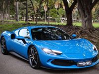 Ny Ferrari 296 842 HK (619 kW) 2025 Blå Sportkupé