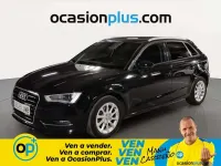 Usado Audi A3 Sportback Attraction 110 CV (80 kW) 2016 Negro Utilitario