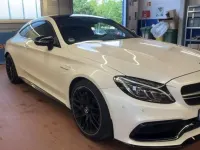 Usado Mercedes C63 AMG AMG 510 CV (375 kW) 2017 Blanco Coupe