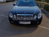 Usado Mercedes E220 Avantgarde 170 CV (125 kW) 2008 Negro Berlina