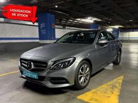 Usado Mercedes C180 Avantgarde 120 CV (88 kW) 2015 Gris Berlina