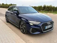 Usado Audi A3 150 CV (110 kW) 2022 Azul Berlina