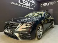 Usado Mercedes S350 286 CV (210 kW) 2019 Gris Berlina