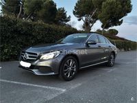 Usado Mercedes C180 Exclusive 156 CV (114 kW) 2017 Gris / plata Familiar