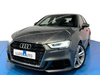 Usado Audi A3 S-Line 150 CV (110 kW) 2019 Gris / plata Berlina