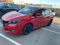 Usado Nissan Leaf N-Connecta 110 kW (150 CV) 2022 Rojo Utilitario