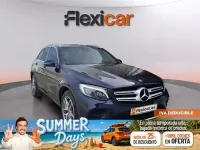 Usado Mercedes GLC220 171 CV (125 kW) 2018 Azul SUV