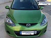 Usado Mazda 2 Active 75 CV (55 kW) 2009 Verde Utilitario