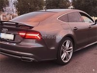 Usado Audi A7 Sportback S-Line 272 CV (200 kW) 2014 Gris / plata Utilitario