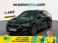 Usado Skoda Scala Sport 110 CV (80 kW) 2021 Negro Utilitario