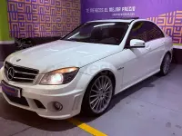 Usado Mercedes C63 AMG AMG 457 CV (336 kW) 2010 Blanco Berlina