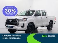 Usado Toyota HiLux 150 CV (110 kW) 2021 Blanco Recogida