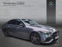 Usado Mercedes C220 AMG line 200 CV (147 kW) 2025 Gris selenita Berlina