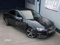 Usado Audi A4 S-Line 152 CV (111 kW) 2018 Negro Berlina