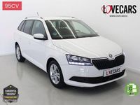 Usado Skoda Fabia Ambition 95 CV (69 kW) 2021 Blanco Familiar