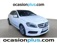 Usado Mercedes A200 AMG line 136 CV (100 kW) 2014 Blanco Utilitario