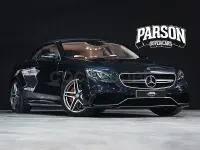 Usado Mercedes S63 AMG AMG 585 CV (430 kW) 2017 Azul Descapotable