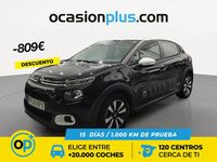 Usado Citroën C3 Feel 82 CV (60 kW) 2018 Negro Utilitario