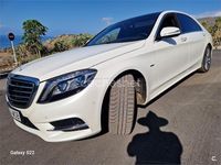 Usado Mercedes S500 PLUG-IN HYBRID 442 CV (325 kW) 2017 Blanco Berlina