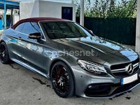 Usado Mercedes C63S AMG 510 CV (375 kW) 2017 Gris / plata Descapotable