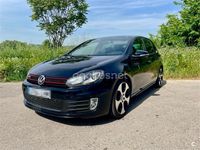 Usado VW Golf VI GTI 210 CV (154 kW) 2009 Negro Utilitario