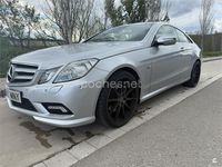 Usado Mercedes E350 231 CV (169 kW) 2009 Gris / plata Coupe