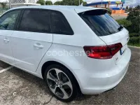 Usado Audi A3 Ambiente 105 CV (77 kW) 2013 Blanco Berlina