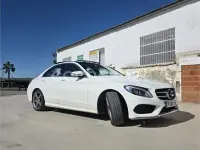 Usado Mercedes C220 AMG line 170 HP (125 kW) 2017 Branco Sedan