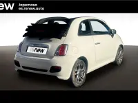 Usado Fiat 500C S 69 CV (50 kW) 2014 Bela pastelna Descapotable