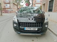Usado Peugeot 3008 Active 112 CV (82 kW) 2011 Negro Familiar