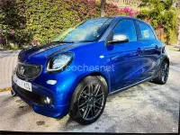 Usado Smart ForFour Proxy 90 CV (66 kW) 2017 Azul Utilitario