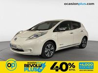 Usado Nissan Leaf Tekna 80 kW (109 CV) 2014 Blanco Utilitario