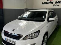 Usado Peugeot 308 Active 130 CV (95 kW) 2015 Blanco Berlina