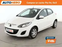 Käytetty Mazda 2 Style 75 HP (55 kW) 2014 Valkoinen Viistoperä
