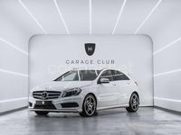 Usado Mercedes A200 AMG line 136 CV (100 kW) 2015 Blanco Berlina