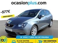 Usado Seat Ibiza Style 90 CV (66 kW) 2016 Gris Utilitario