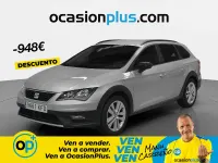 Usado Seat Leon 125 CV (91 kW) 2017 Gris Familiar
