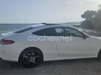 Usado Mercedes C220 170 CV (125 kW) 2018 Blanco Coupe