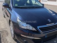 Usado Peugeot 308 Active 92 CV (67 kW) 2014 Negro Berlina