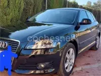Usado Audi A3 Sportback Attraction 105 CV (77 kW) 2010 Negro Utilitario