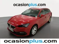 Usado Seat Leon ST Style 131 CV (96 kW) 2021 Azul Familiar