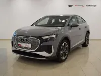 Usado Audi Q4 Sportback e-tron Ambiente 210 kW (286 CV) 2025 Gris SUV