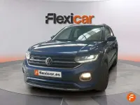 Usado VW T-Cross R-line 110 CV (80 kW) 2022 Azul SUV