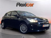 Usado Kia Rio 90 CV (66 kW) 2017 Negro Berlina