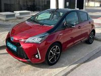 Usado Toyota Yaris Hybrid Advance 73 CV (53 kW) 2017 Rojo Berlina