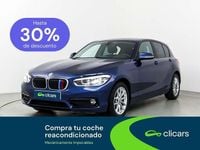 Usado BMW 116 116 CV (85 kW) 2016 Azul Utilitario