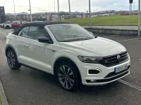 Usado VW T-Roc Cabriolet R-line 150 CV (110 kW) 2021 Blanco Descapotable