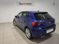 Usado Seat Ibiza FR 110 CV (80 kW) 2021 Azul Utilitario