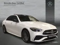 Usado Mercedes C220 200 CV (147 kW) 2022 Designo blanco opalita bright